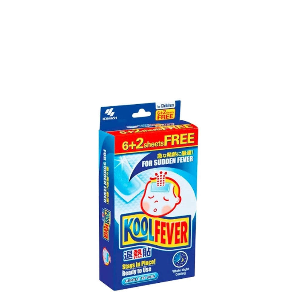 Koolfever Cooling Gel Sheet - Children 8P