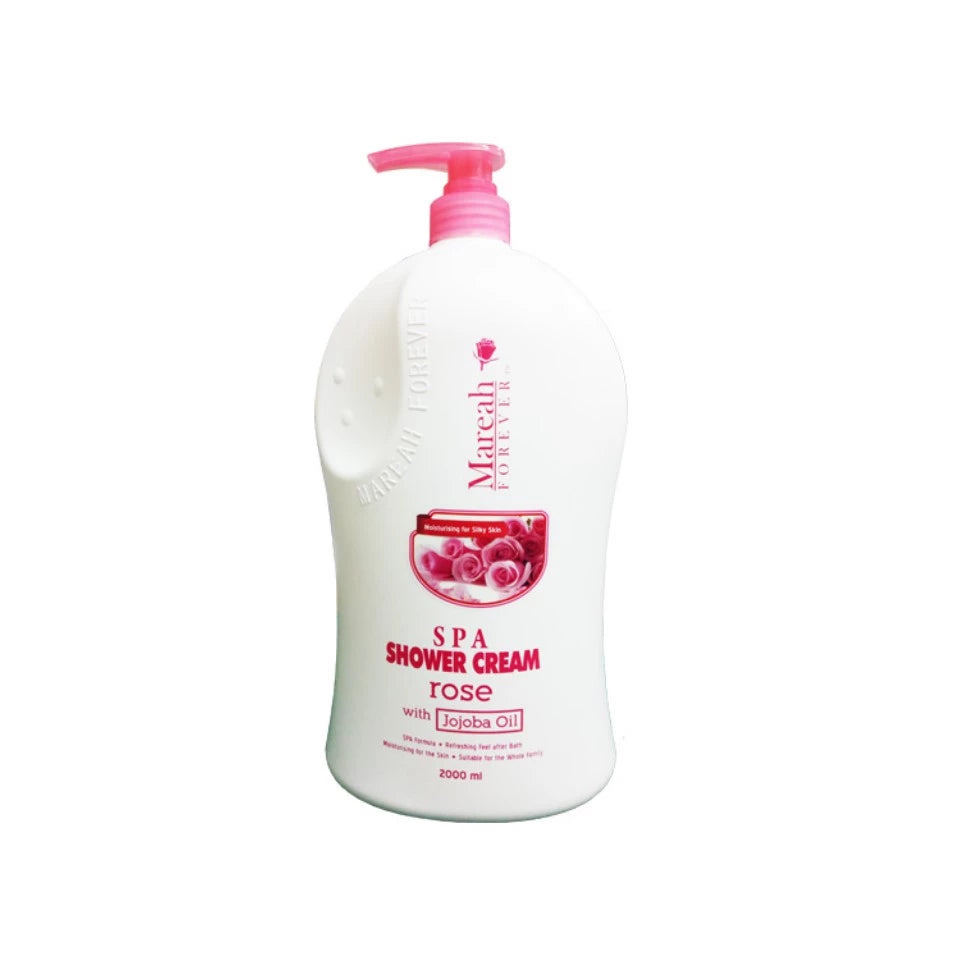 Mareah Forever Spa Shower Cream Rose with Jojoba Oil 2L