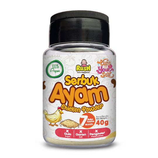 RUSH BABY SEASONING POWDER – CHICKEN 40G 7MONTHS+