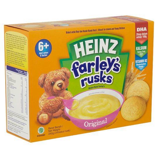 HEINZ FARLEY RUSK ORIGINAL 240G