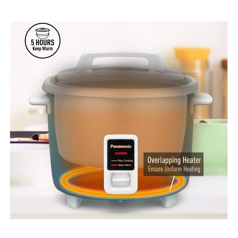 Panasonic Conventional Rice Cooker SR-Y18GLSKN 600W 1.8L Silver