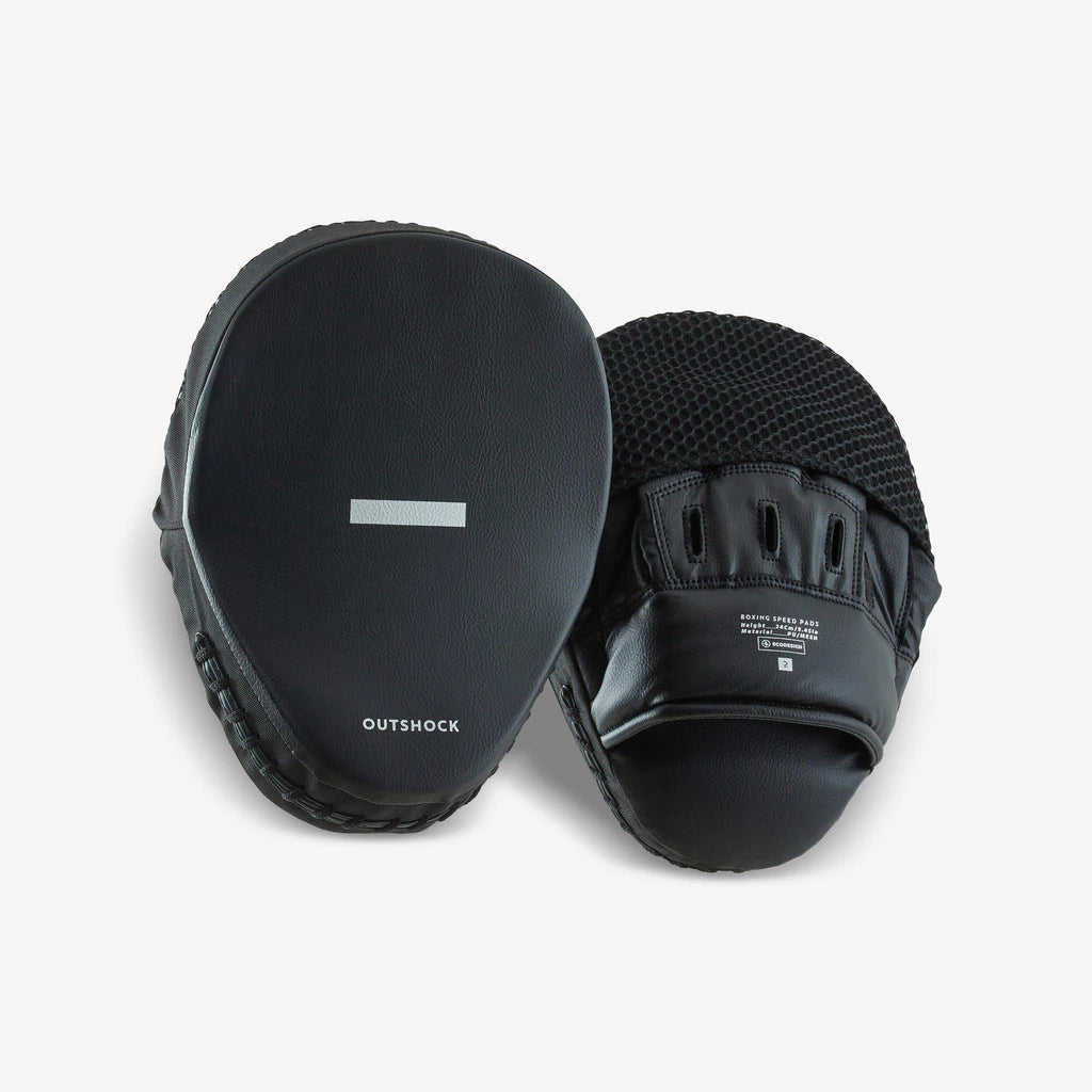 Decathlon Boxing Speed Punching Mitts (x2) - Outshock