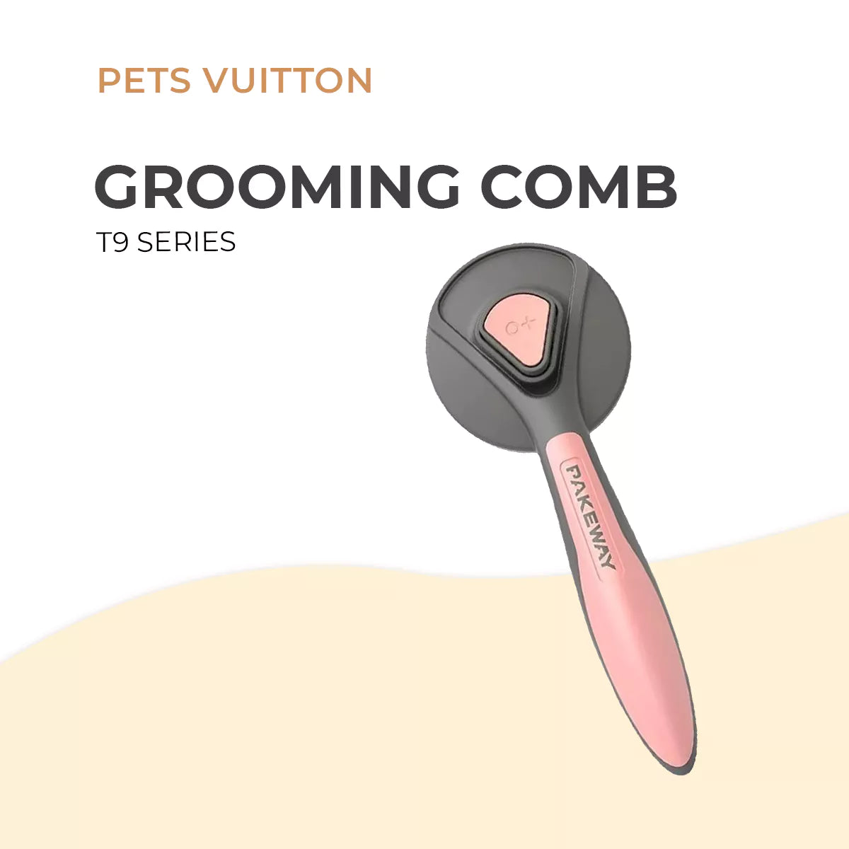 T9 Cat Grooming Comb Sikat Kucing