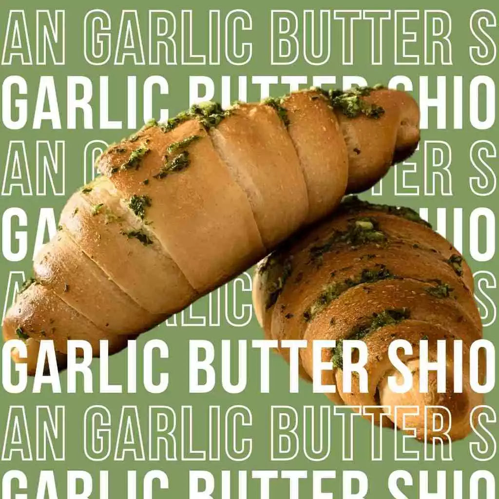 Sourdough Shiopan - Japanese Salted Bread | Garlic Butter