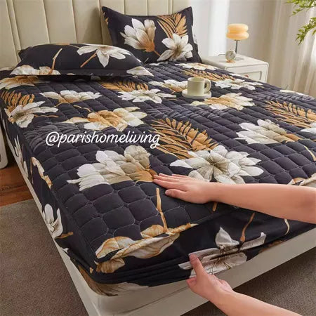 3in1 Set Single CADAR / Fitted Bed sheet/ Flat Sheet