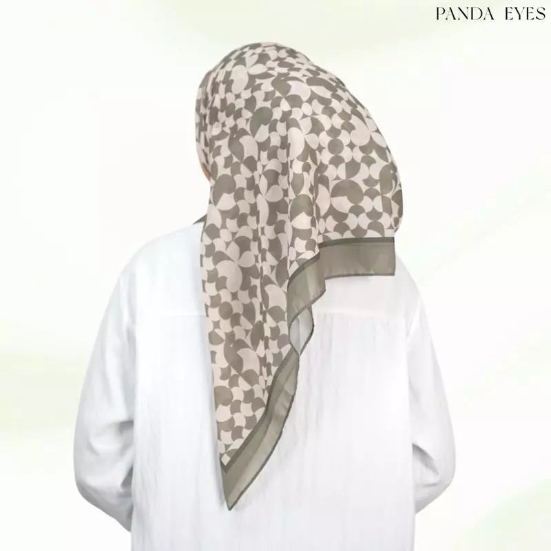 PANDAEYES KELLY- BAWAL COTTON PREMIUM PRINTED BIDANG 47 (Hijab / Tudung/ Shawl)
