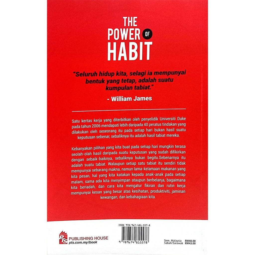 (PTS) The Power of Habit: Edisi Bahasa Melayu (L178, PY32)