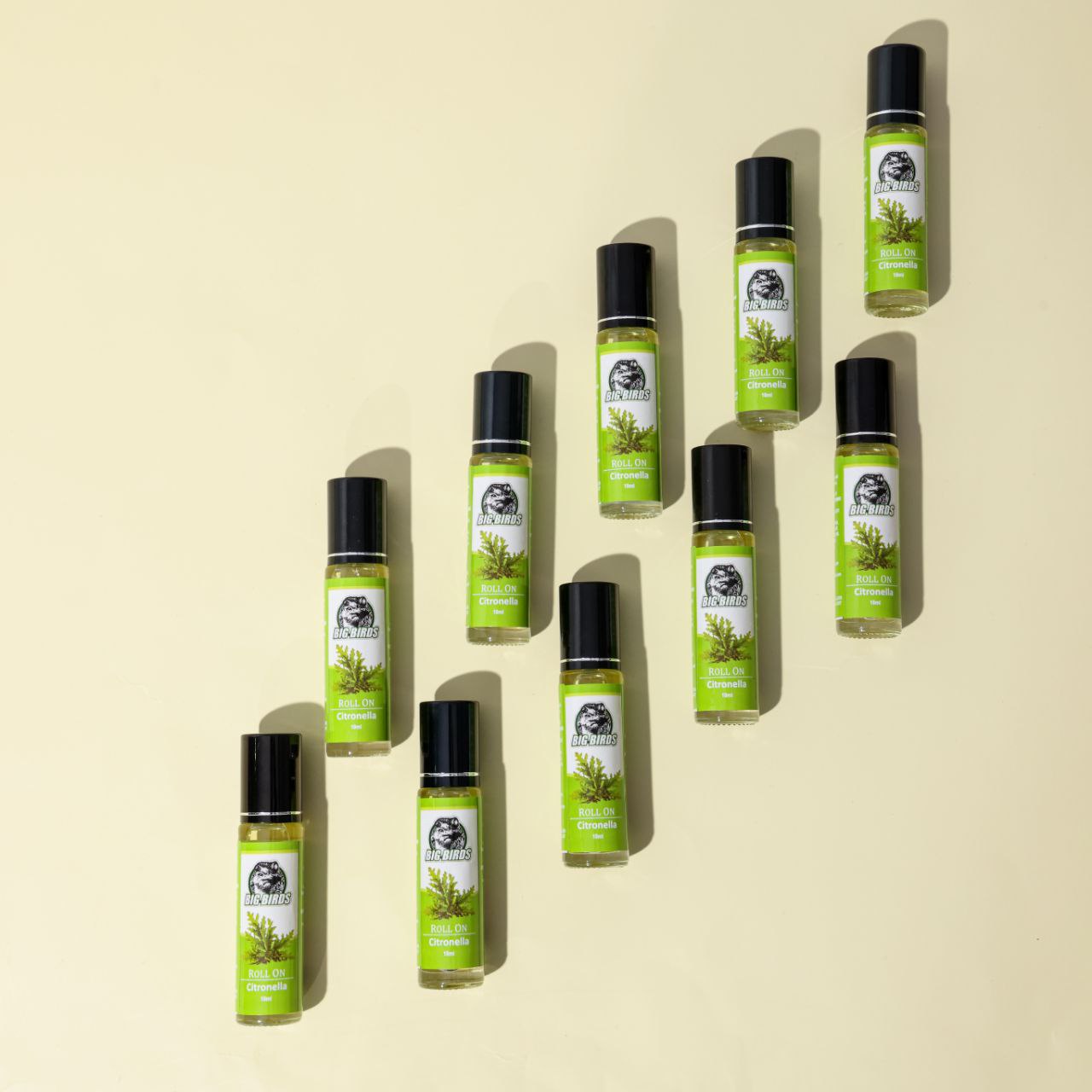 Essential Oil Citronella Roll On Citronella 10 Botol x 10ml(Diluted with Olive Oil)