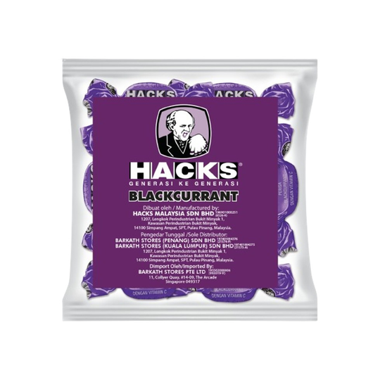 HACKS 8 SWEETS - BLACKCURRANT 32g