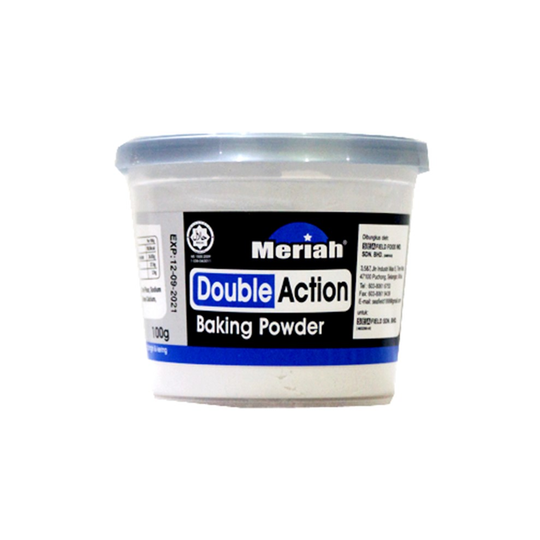 MERIAH DOUBLE ACTING BAKING POWDER 100G