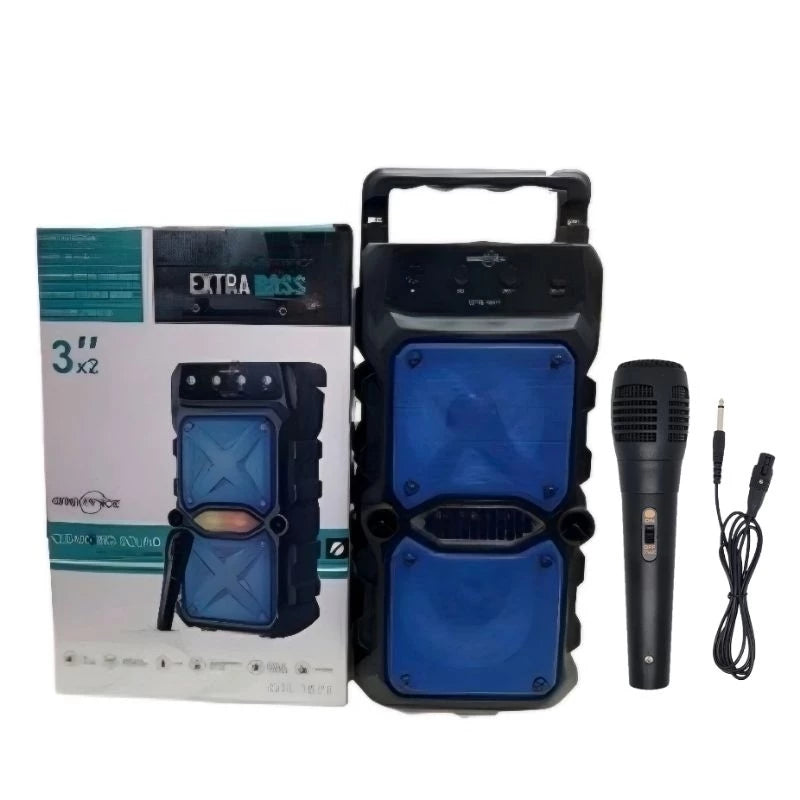GTS-1571/KTS 1096Wireless Portable Bluetooth Speaker With Led Light Support Mic,FM,USB,TFCARD