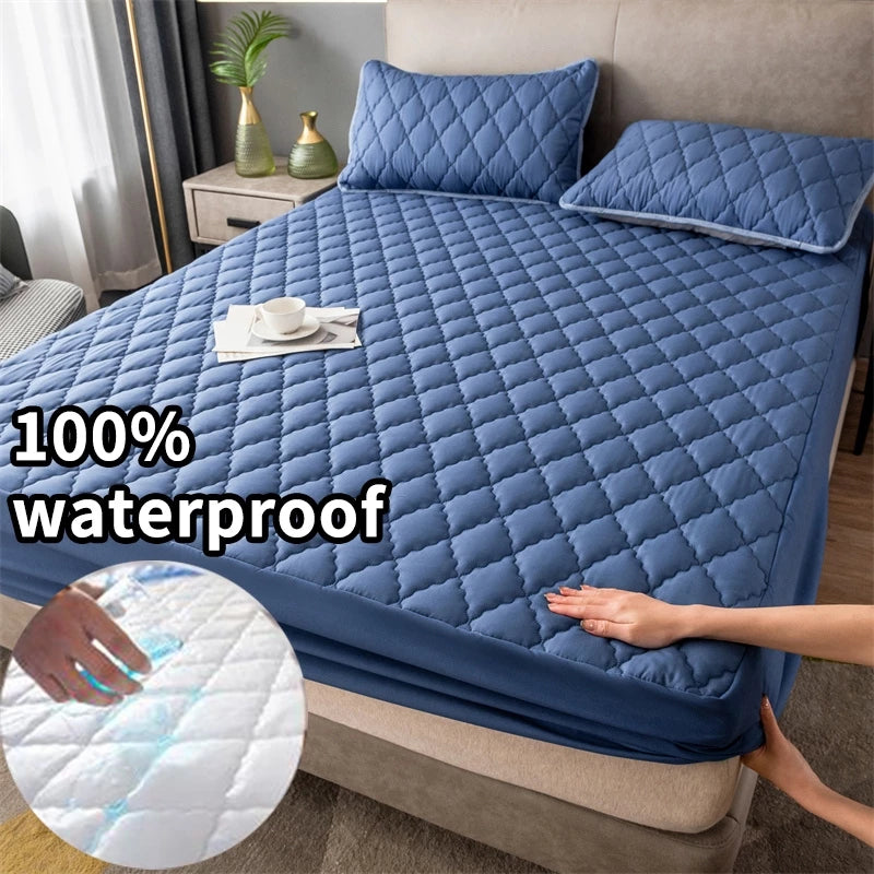 Waterproof Mattress Protector Cadar single Tilam Kalis Air Elastic Fitted Bed Sheet Mattress Cover