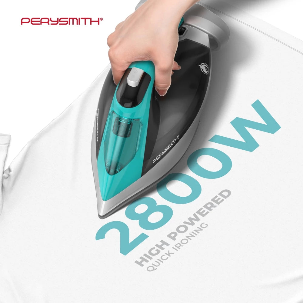 PerySmith E200 Max Anti Burns Guaranteed Steam Iron Steamcare Series (seterika Stim | Iron Steam | steamer iron | Wap)