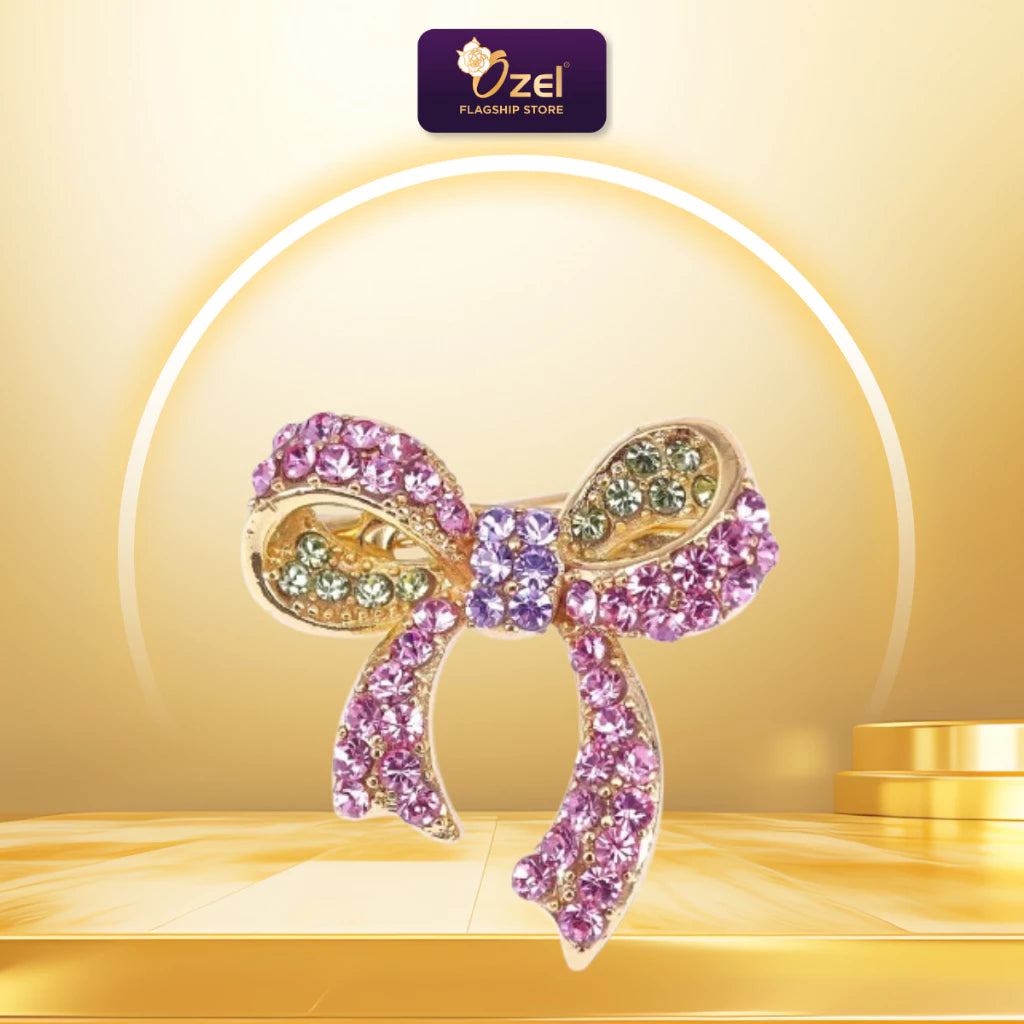 Ozel Ribbon Brooch B325 | Kerongsang & Pin Tudung, Hijab, Baju Kurung Majlis Formal
