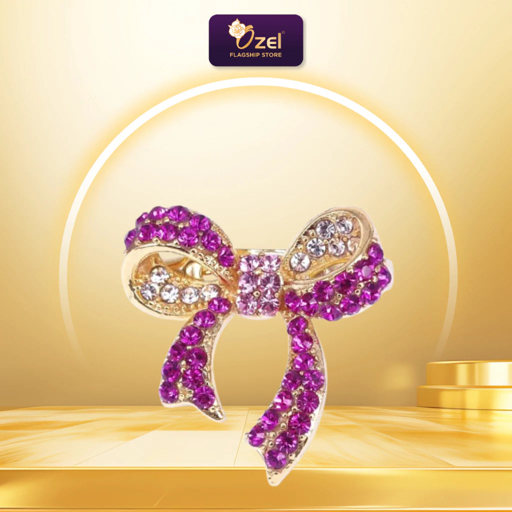 Ozel Ribbon Brooch B325 | Kerongsang & Pin Tudung, Hijab, Baju Kurung Majlis Formal