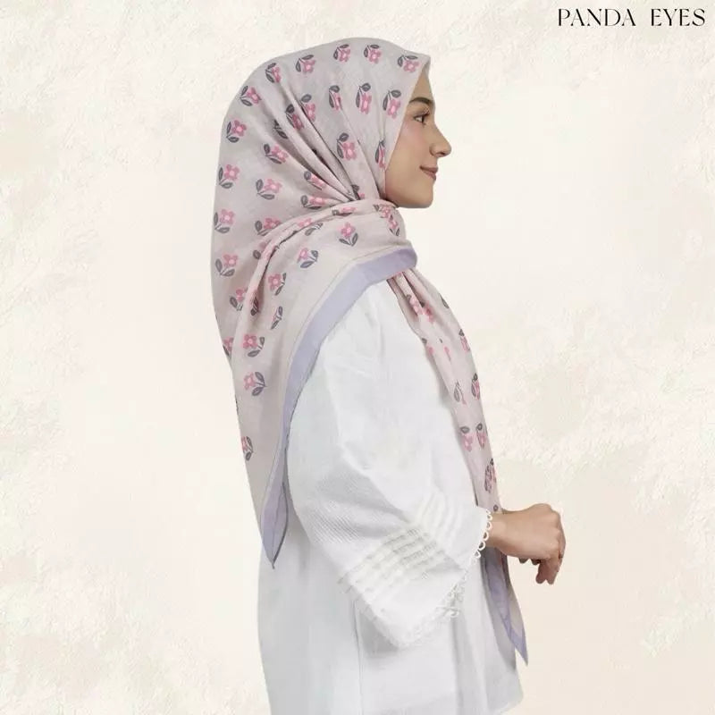 PANDAEYES MONICA-BAWAL COTTON PREMIUM PRINTED BIDANG 47 (Hijab / Tudung/ Shawl)