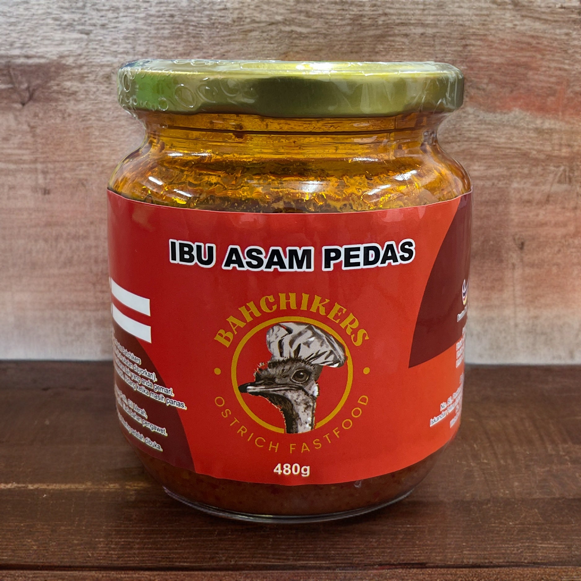 Pes Asam Pedas Bahchikers 480 gram (Bottle)