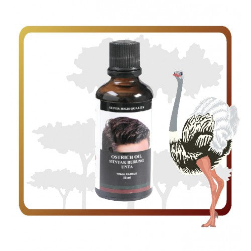Ostrich Oil For Hair 30ml - Moncah Best