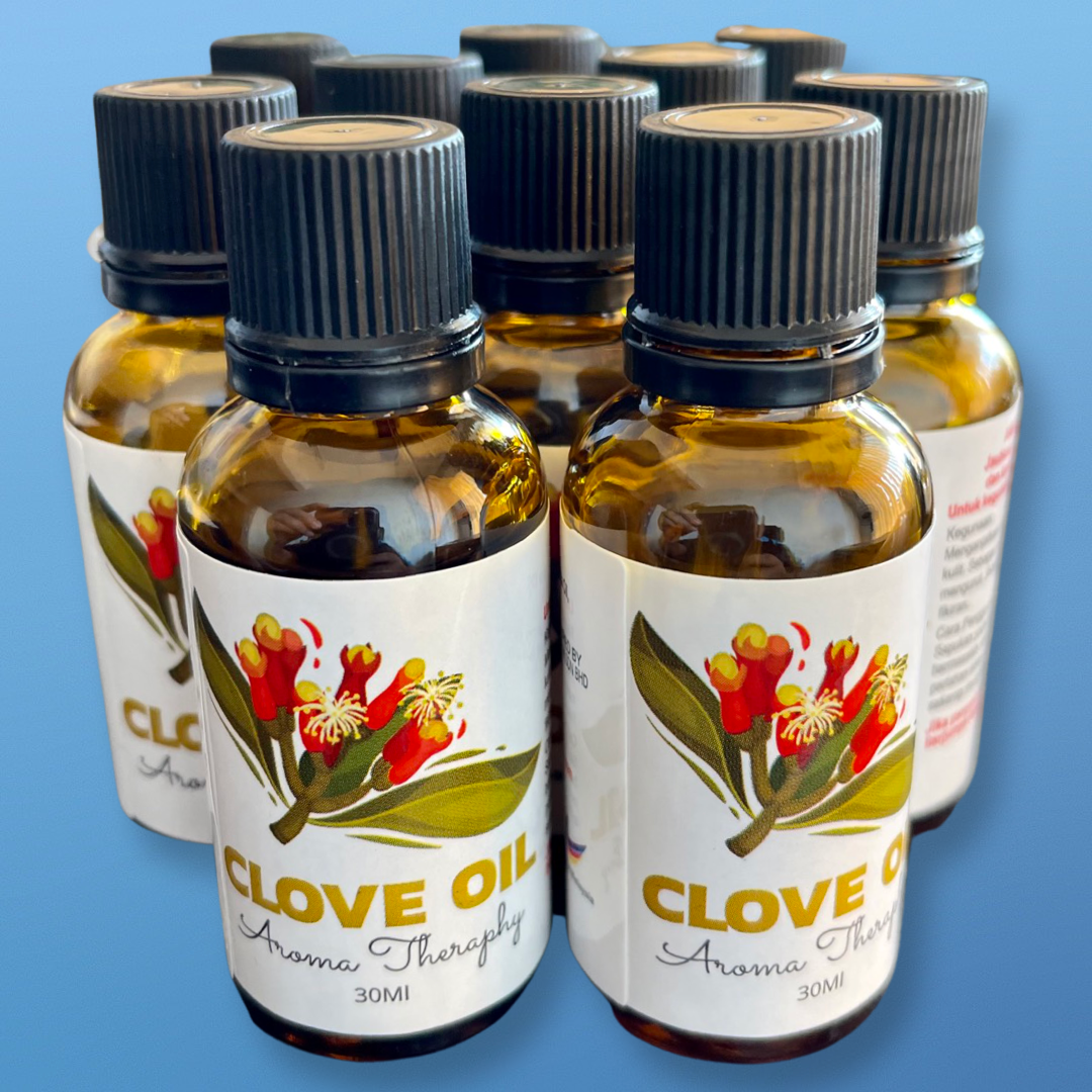 Clove oil 10 bottle 30ml (1 Pack 10 PCS)
